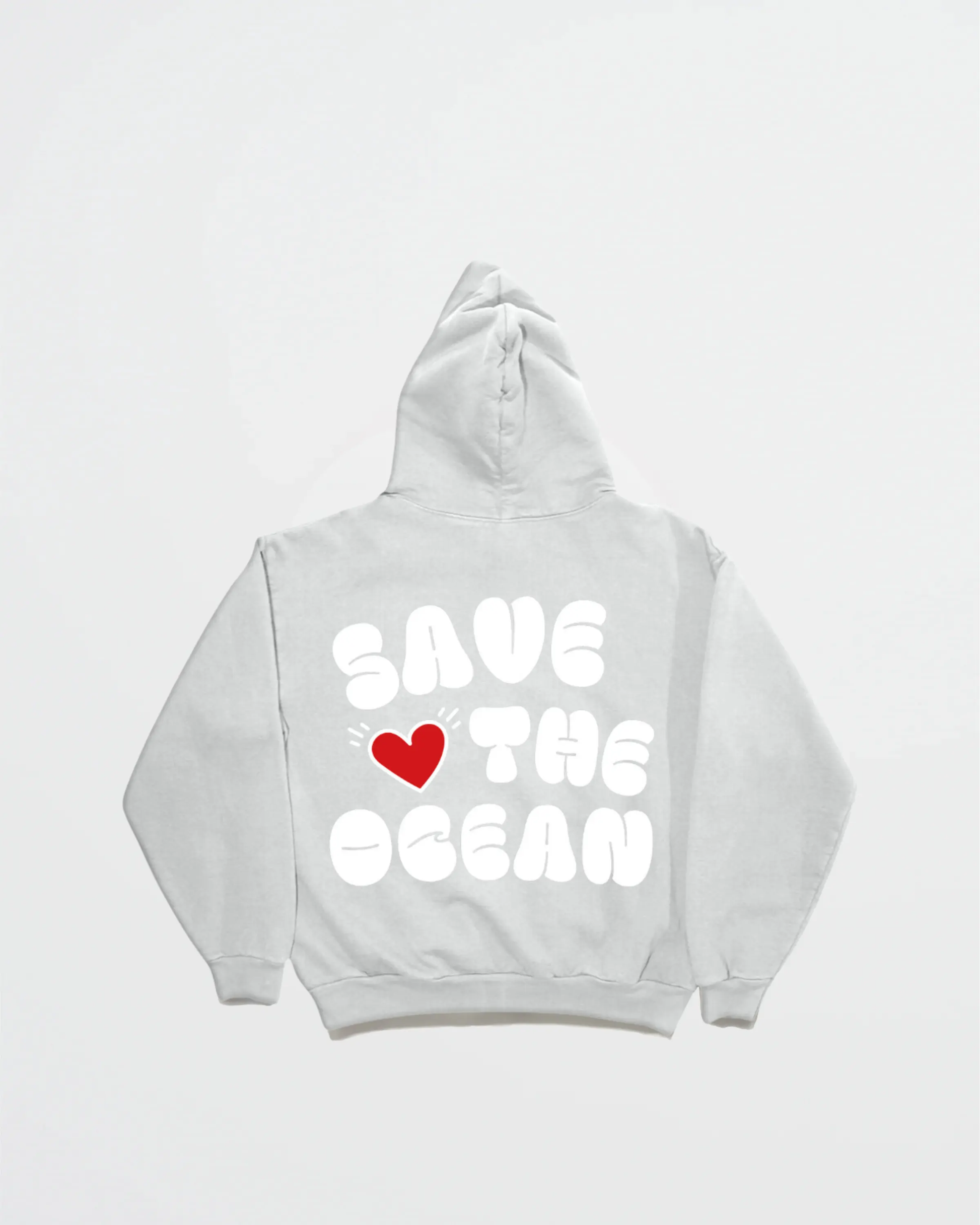 THE FOAM SAVE THE OCEAN HOODIE - Deep Blue.