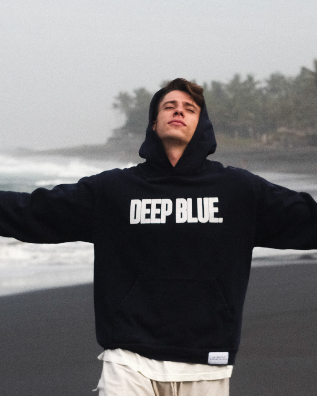 THE NAVY HOODIE