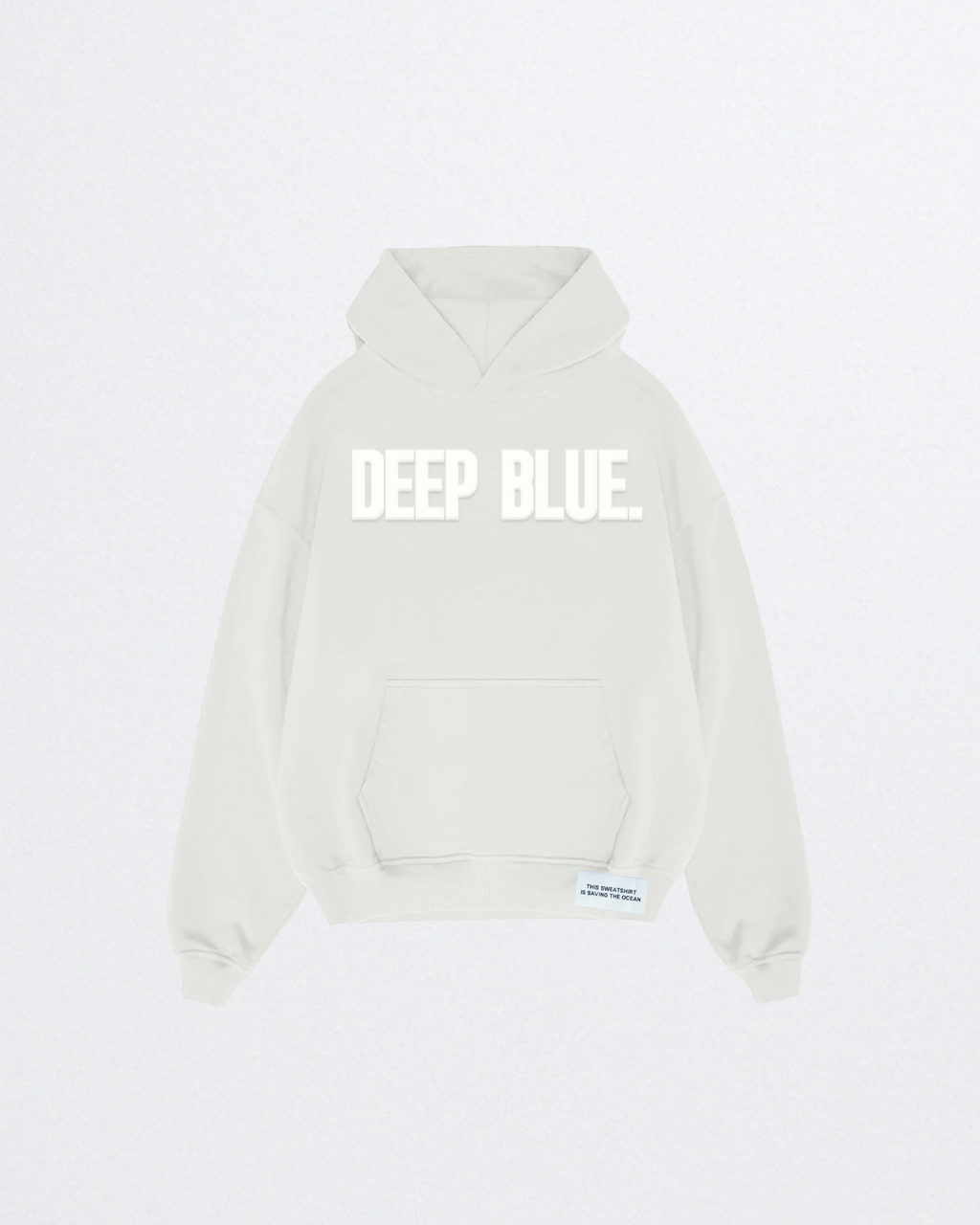 THE FOAM HOODIE Deep Blue
