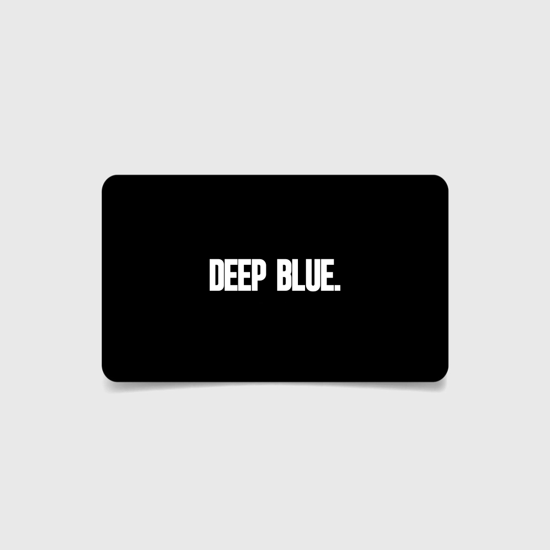 GIFT CARD - Deep Blue.