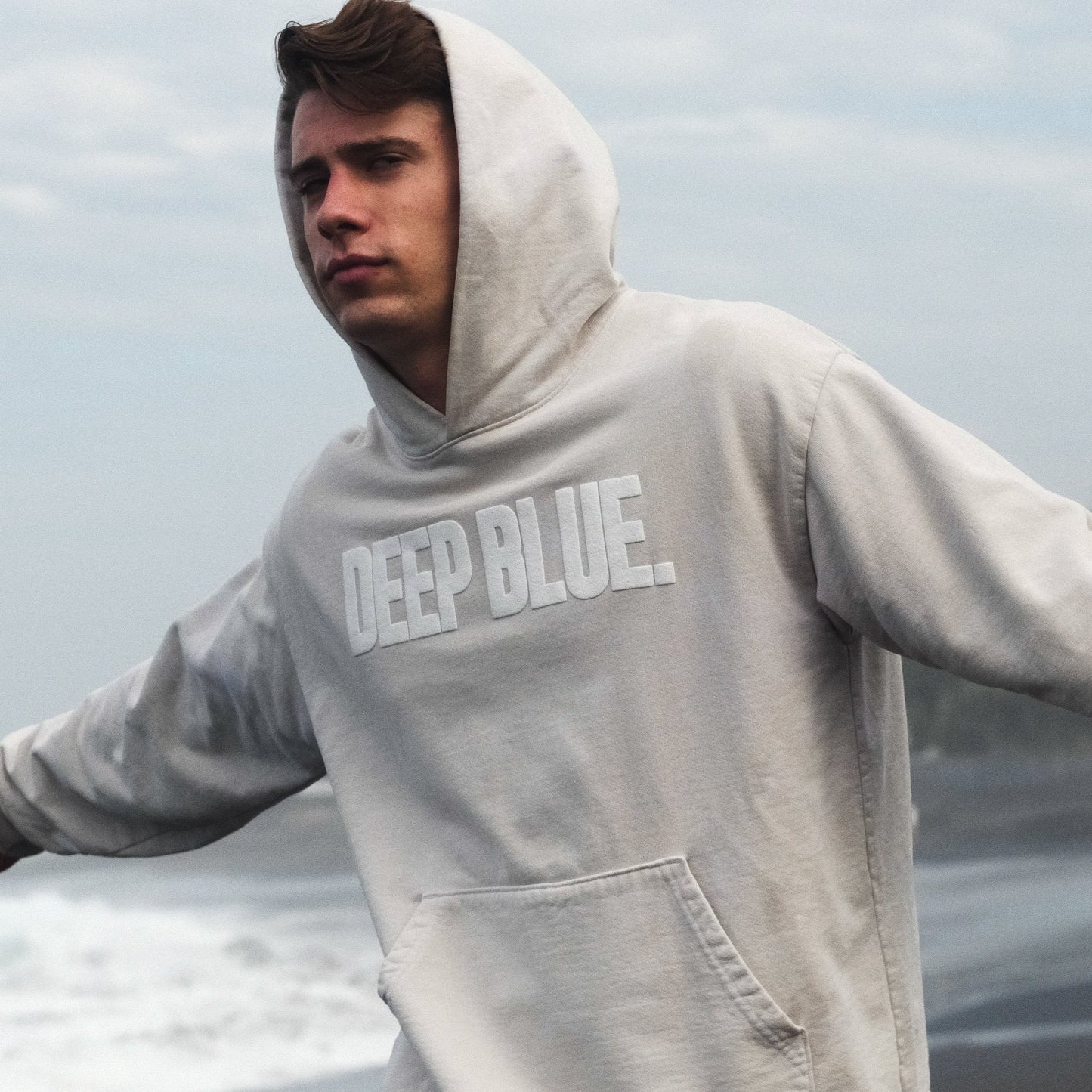 THE FOAM HOODIE - Deep Blue.