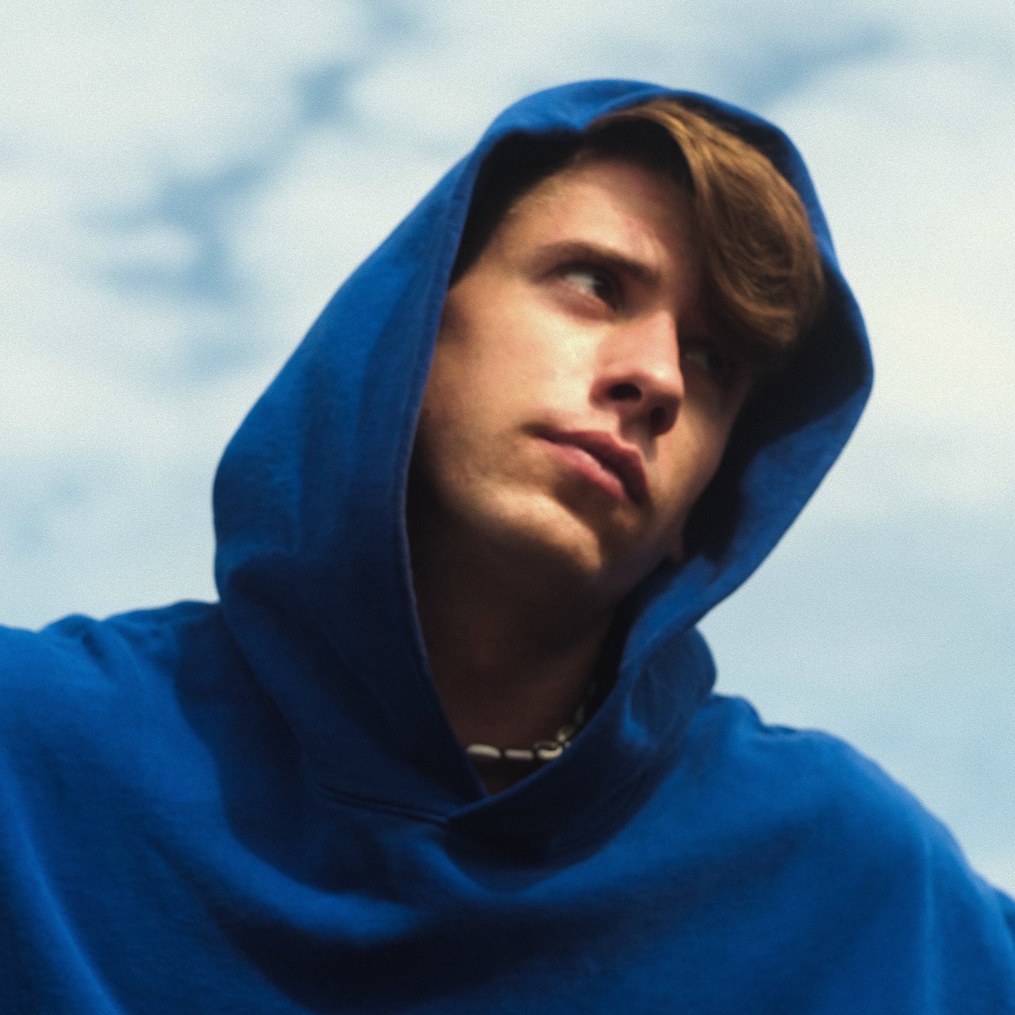 THE COBALT SAVE THE OCEAN HOODIE - Deep Blue.